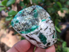Polished Small Emerald Mica 'Mutokolite' Standing Display Pieces x 6 From Mutoko, Zimbabwe - Toprock Gemstones and Minerals 