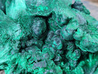 Natural Silky Malachite Specimens x 2 From Kasompe, Congo - Toprock Gemstones and Minerals 