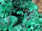 Natural Silky Malachite Specimens x 2 From Kasompe, Congo - Toprock Gemstones and Minerals 