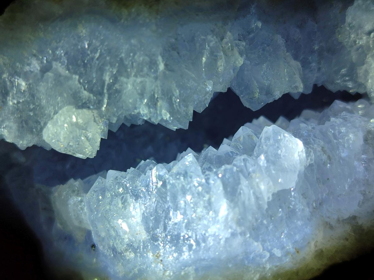 Natural Large Blue Lace Agate Geode Specimens x 6 From Nsanje, Malawi - Toprock Gemstones and Minerals 