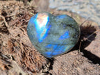Polished Labradorite Palm Stones x 24 From Madagascar - Toprock Gemstones and Minerals 