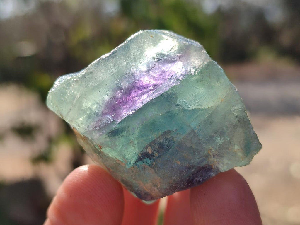 Natural Watermelon Fluorite Cobbed Specimens x 35 From Uis, Namibia - Toprock Gemstones and Minerals 