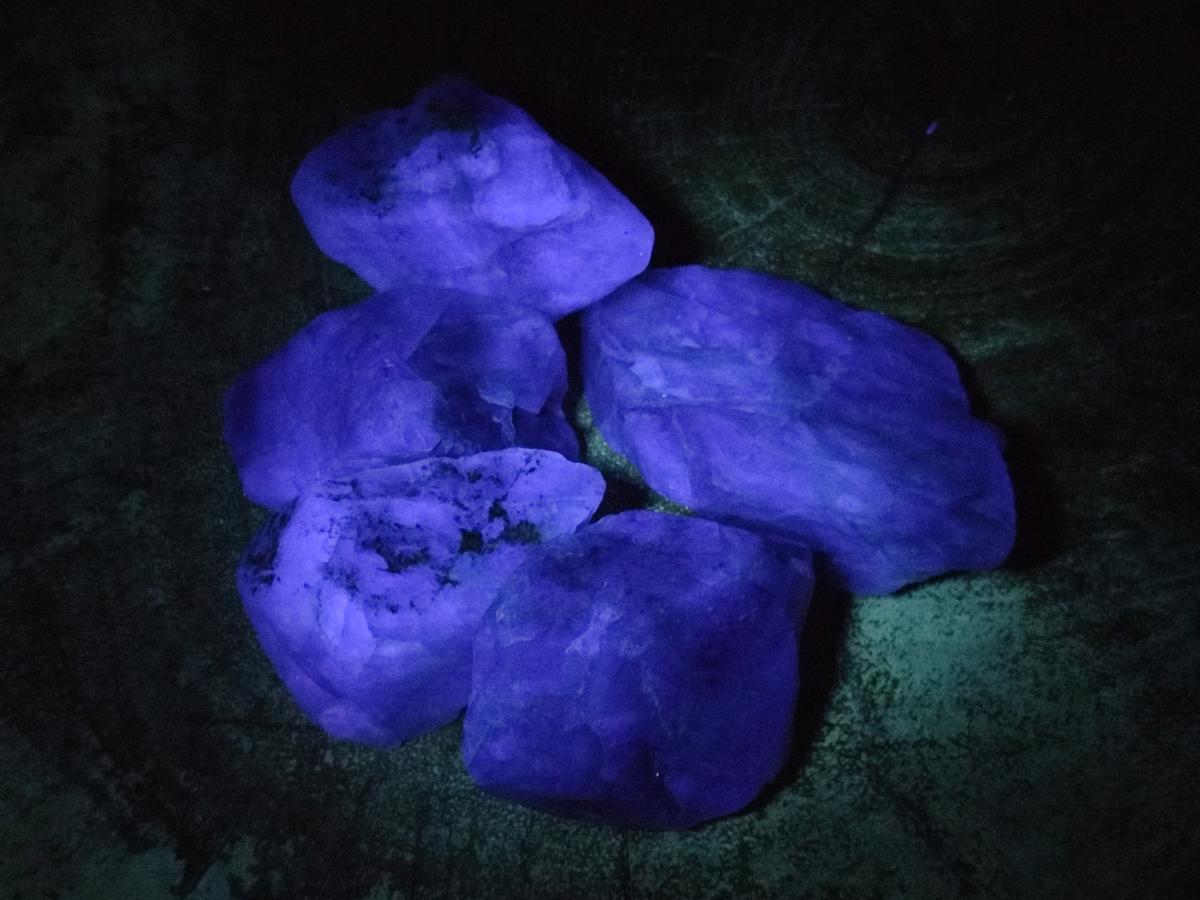 Natural Watermelon Fluorite Cobbed Specimens x 35 From Uis, Namibia - Toprock Gemstones and Minerals 