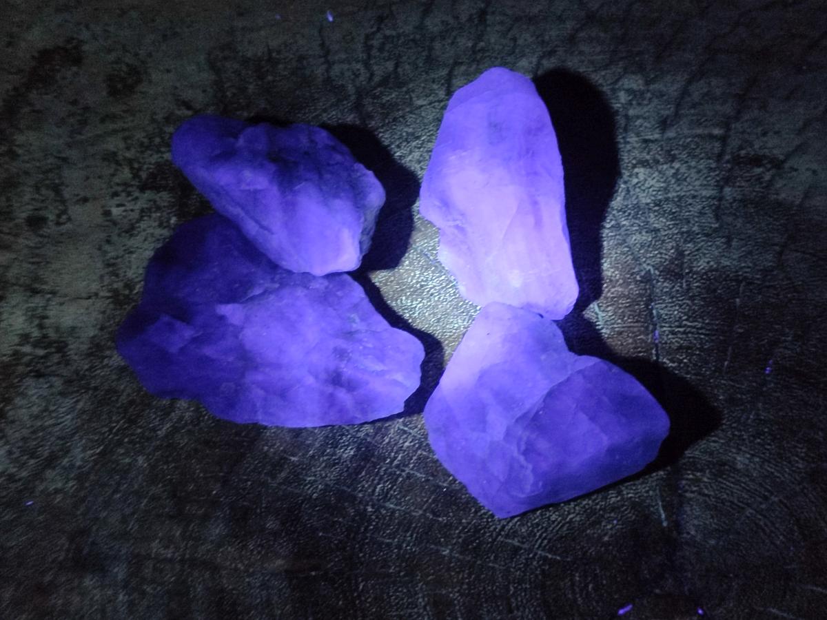 Natural Watermelon Fluorite Cobbed Specimens x 35 From Uis, Namibia - Toprock Gemstones and Minerals 