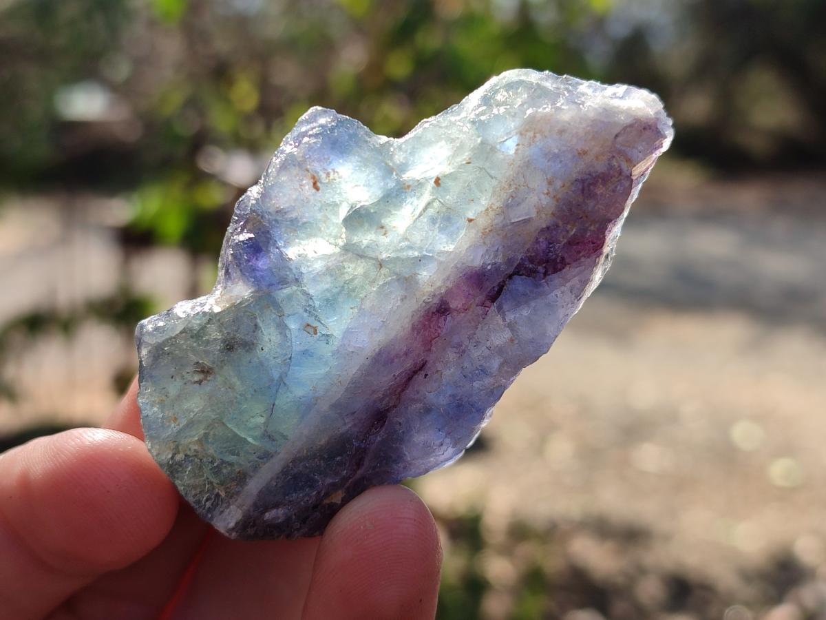 Natural Watermelon Fluorite Cobbed Specimens x 35 From Uis, Namibia - Toprock Gemstones and Minerals 
