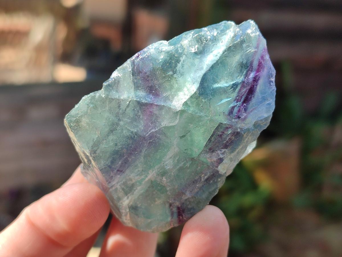 Natural Watermelon Fluorite Cobbed Specimens x 35 From Uis, Namibia - Toprock Gemstones and Minerals 