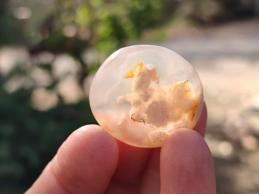 Polished Small Flower Agate Jewellery Free Forms x 70 From Antsahalova, Madagascar - Toprock Gemstones and Minerals 