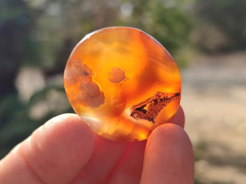 Polished Small Flower Agate Jewellery Free Forms x 70 From Antsahalova, Madagascar - Toprock Gemstones and Minerals 