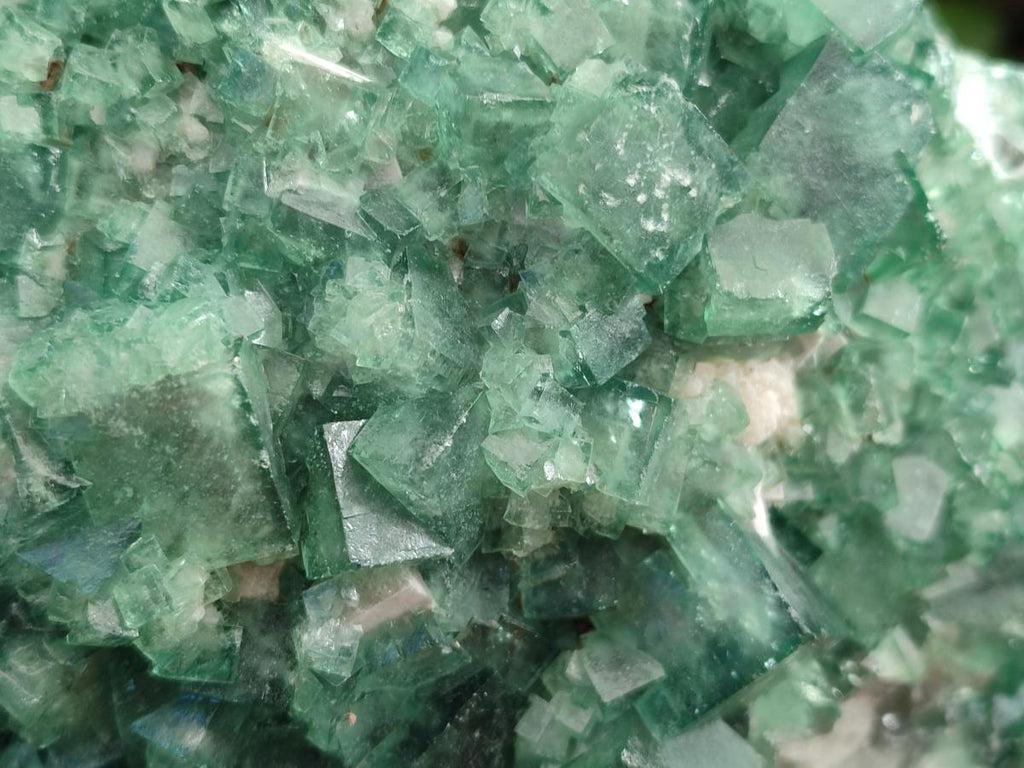 Natural Large Green Cubic Fluorite Specimen x 1 From Mandrosonoro, Madagascar - Toprock Gemstones and Minerals 