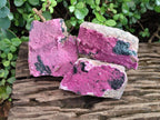 Natural Large Cabinet Sized Salrose Cobaltoan Dolomite Specimens x 3 From Kakanda, Congo - Toprock Gemstones and Minerals 