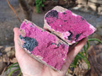 Natural Large Cabinet Sized Salrose Cobaltoan Dolomite Specimens x 3 From Kakanda, Congo - Toprock Gemstones and Minerals 