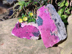 Natural Large Cabinet Sized Salrose Cobaltoan Dolomite Specimens x 3 From Kakanda, Congo - Toprock Gemstones and Minerals 