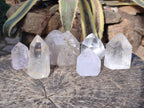 Polished Clear Quartz Display Crystals x 6 From Madagascar - Toprock Gemstones and Minerals 