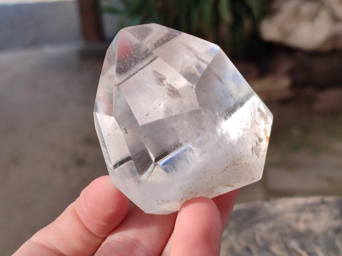 Polished Clear Quartz Display Crystals x 6 From Madagascar - Toprock Gemstones and Minerals 
