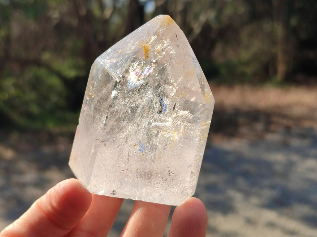 Polished Clear Quartz Display Crystals x 6 From Madagascar - Toprock Gemstones and Minerals 