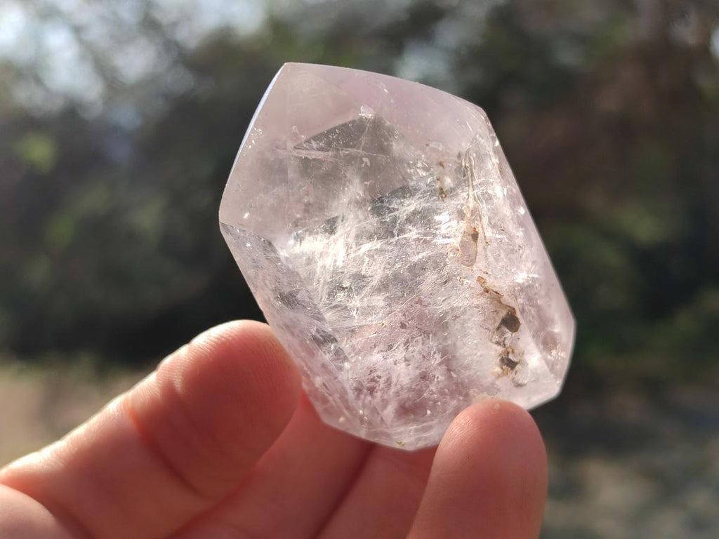 Polished Clear Quartz Display Crystals x 6 From Madagascar - Toprock Gemstones and Minerals 