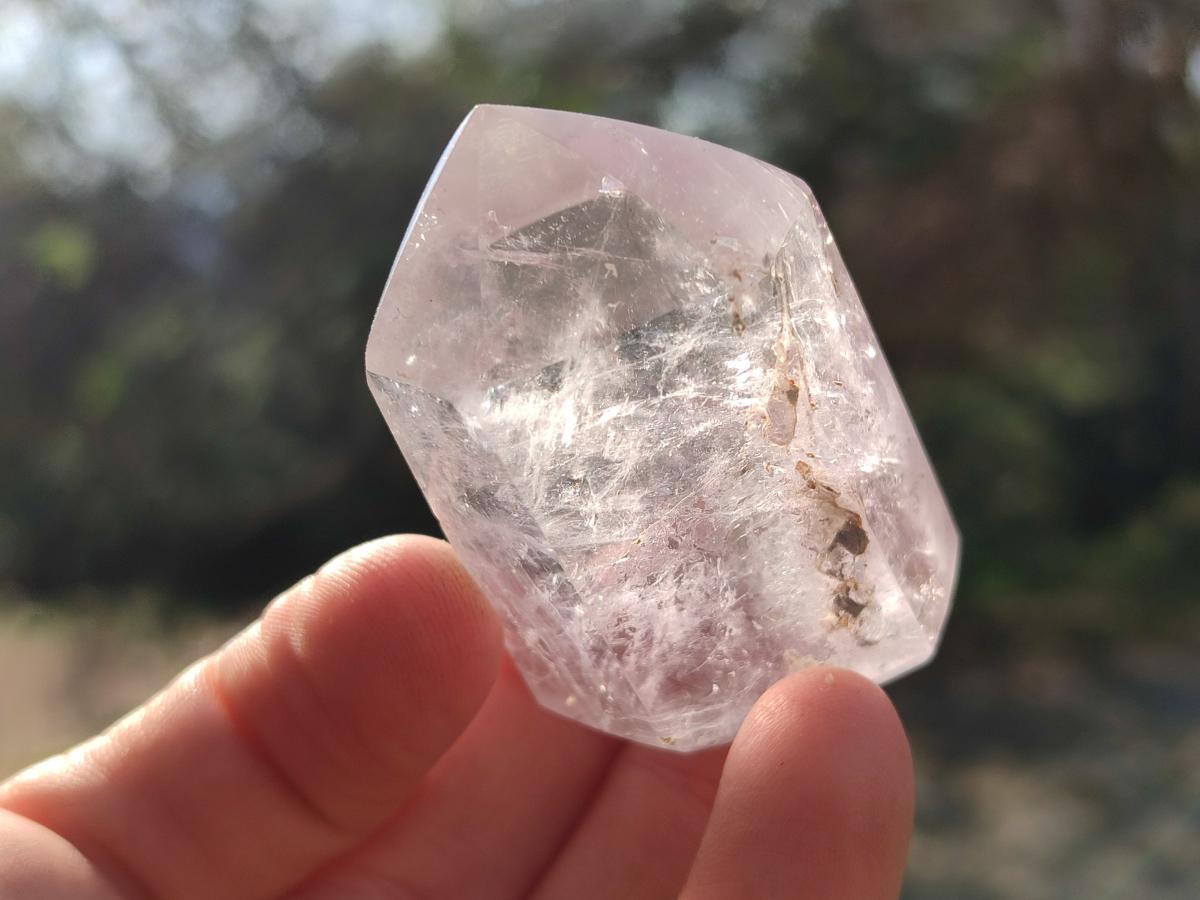 Polished Clear Quartz Display Crystals x 6 From Madagascar - Toprock Gemstones and Minerals 