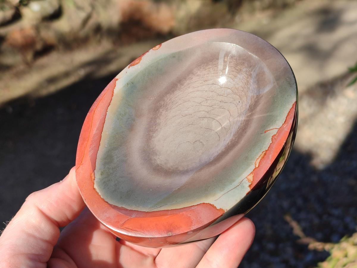 Polished Polychrome Jasper Bowls x 2 From NW Coast, Madagascar - Toprock Gemstones and Minerals 
