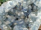Polished Blue Celestite Heart x 1 From Sakoany, Madagascar - Toprock Gemstones and Minerals 
