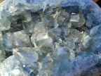 Polished Blue Celestite Heart x 1 From Sakoany, Madagascar - Toprock Gemstones and Minerals 