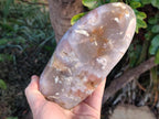 Polished Flower Agate Standing Display Pieces x 3 From Antsahalova, Madagascar - Toprock Gemstones and Minerals 