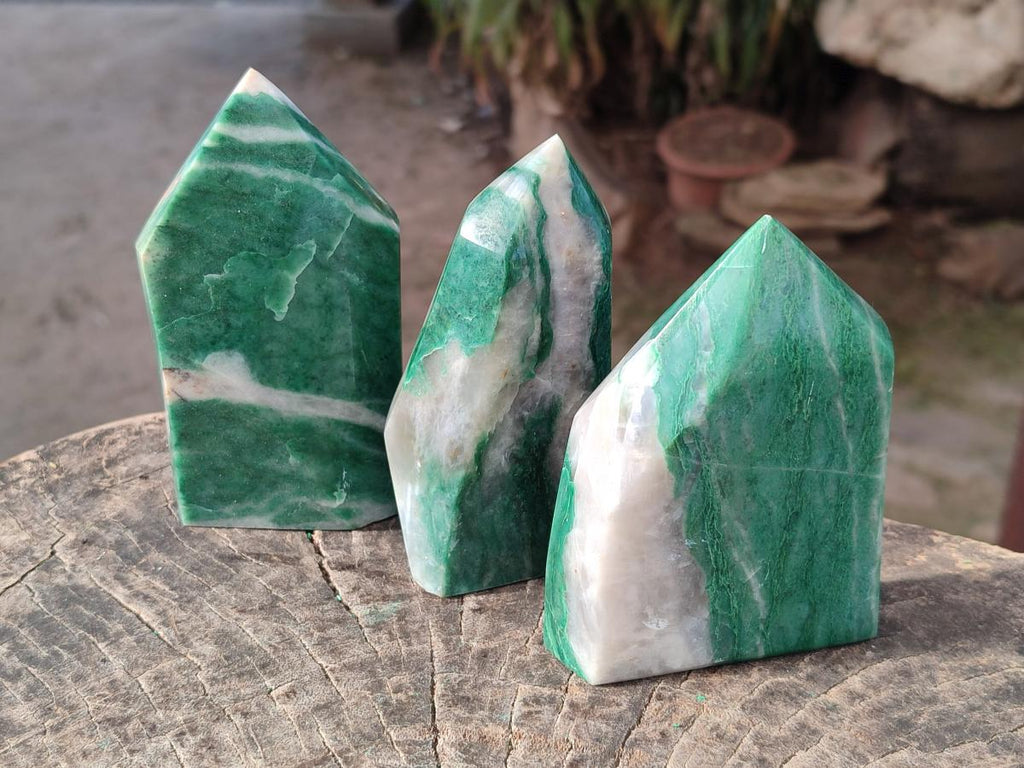 Polished Buddstone Display Crystals x 6 From Swaziland - Toprock Gemstones and Minerals 