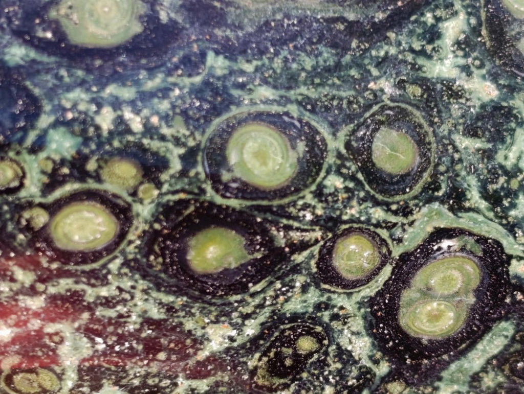 Polished XL Stromatolite "Kambamba Jasper" Display Crystal x 1 From Katsepy, Madagascar
