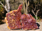 Natural Dark Purple Amethyst Clusters x 12 From Boekenhouthoek, South Africa
