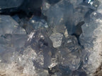 Natural Blue Celestite Geode Specimens x 3 From Sakoany, Madagascar