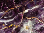 Polished One Side Watermelon Fluorite Slices x 2 From Uis, Namibia