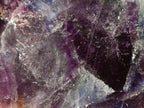 Polished One Side Watermelon Fluorite Slices x 2 From Uis, Namibia