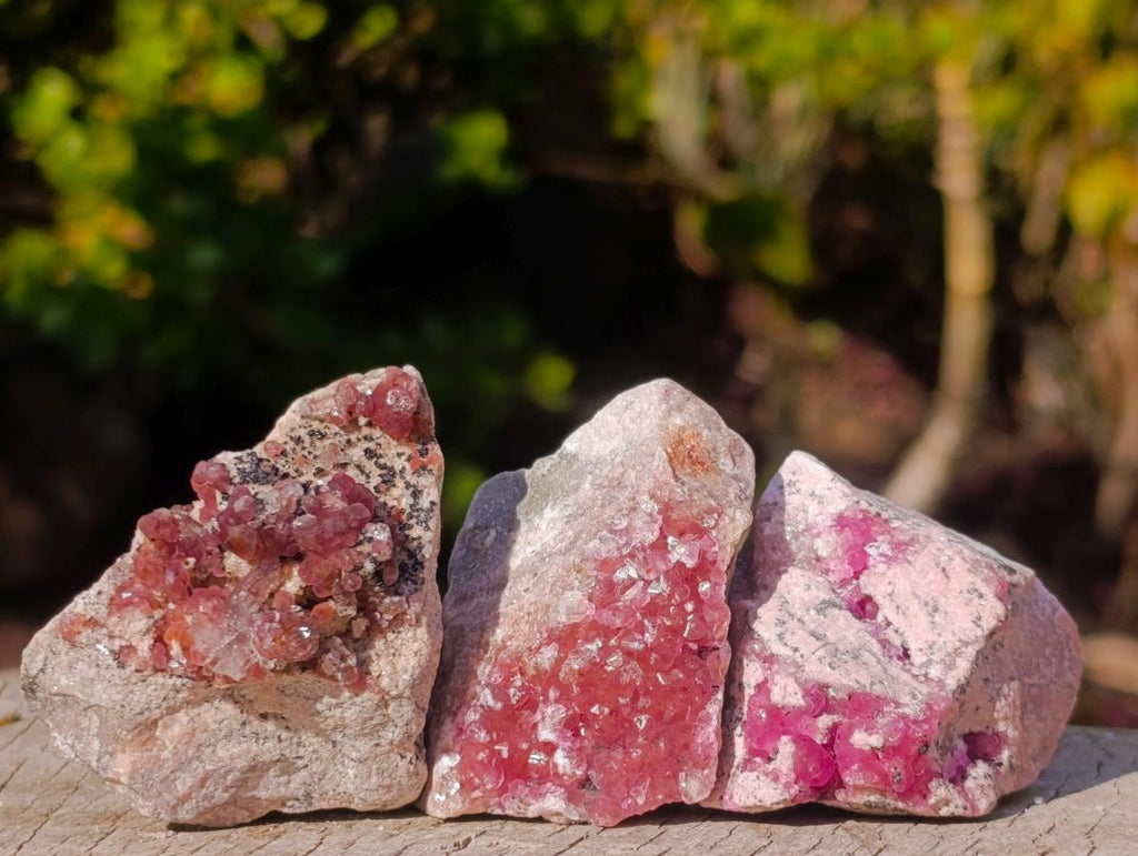 Natural Spherocobaltite Specimens x 12 From Musonoi Mine, Congo