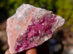 Natural Spherocobaltite Specimens x 12 From Musonoi Mine, Congo