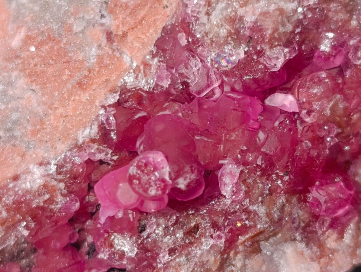 Natural Spherocobaltite Specimens x 12 From Musonoi Mine, Congo