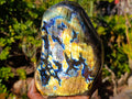 Polished Large Labradorite Standing Display Piece x 1 From Madagascar