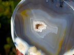 Polished Banded Agate Bowls x 4 From Madagascar