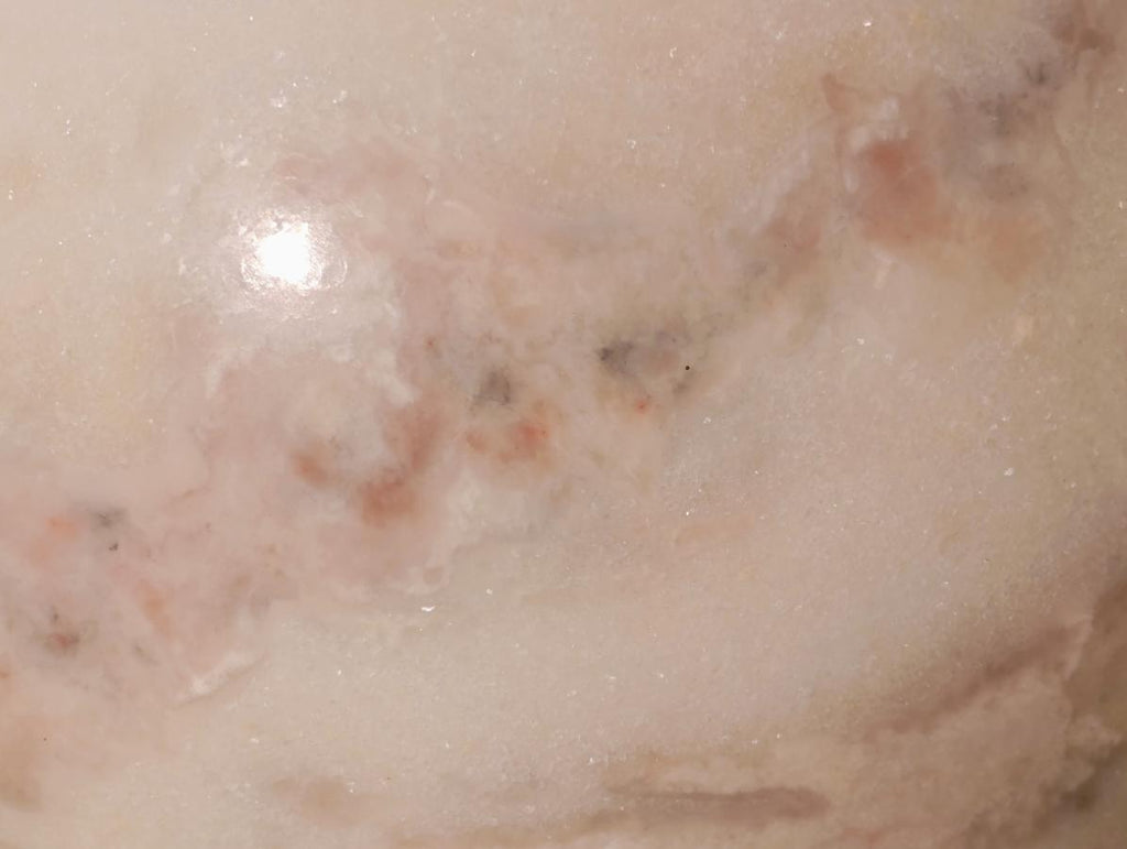 Polished XL White Marble Sphere x 1 From Rustenburg, South Africa