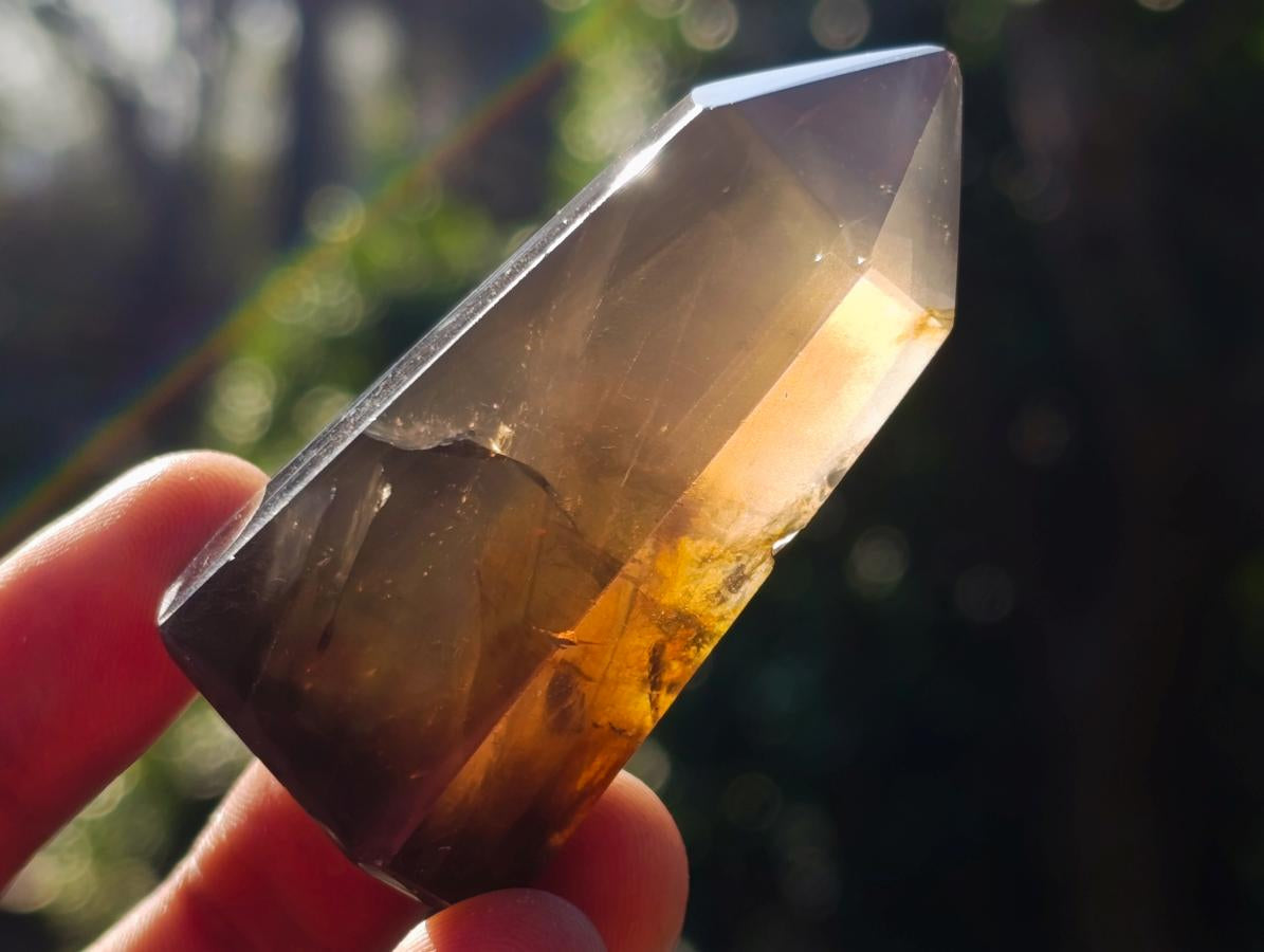 Polished Smokey Quartz Display Crystals x 12 From Madagascar