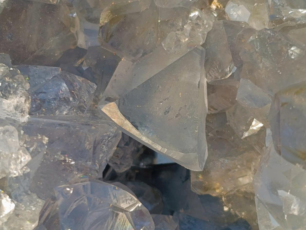 Natural Blue Celestite Specimens x 2 From Sakoany, Madagascar