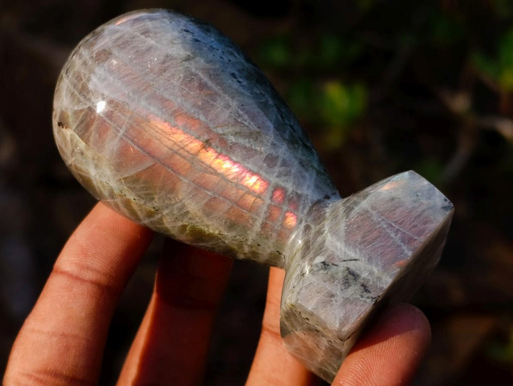Polished Labradorite Door Handles x 6 From Madagascar