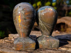 Polished Labradorite Door Handles x 6 From Madagascar