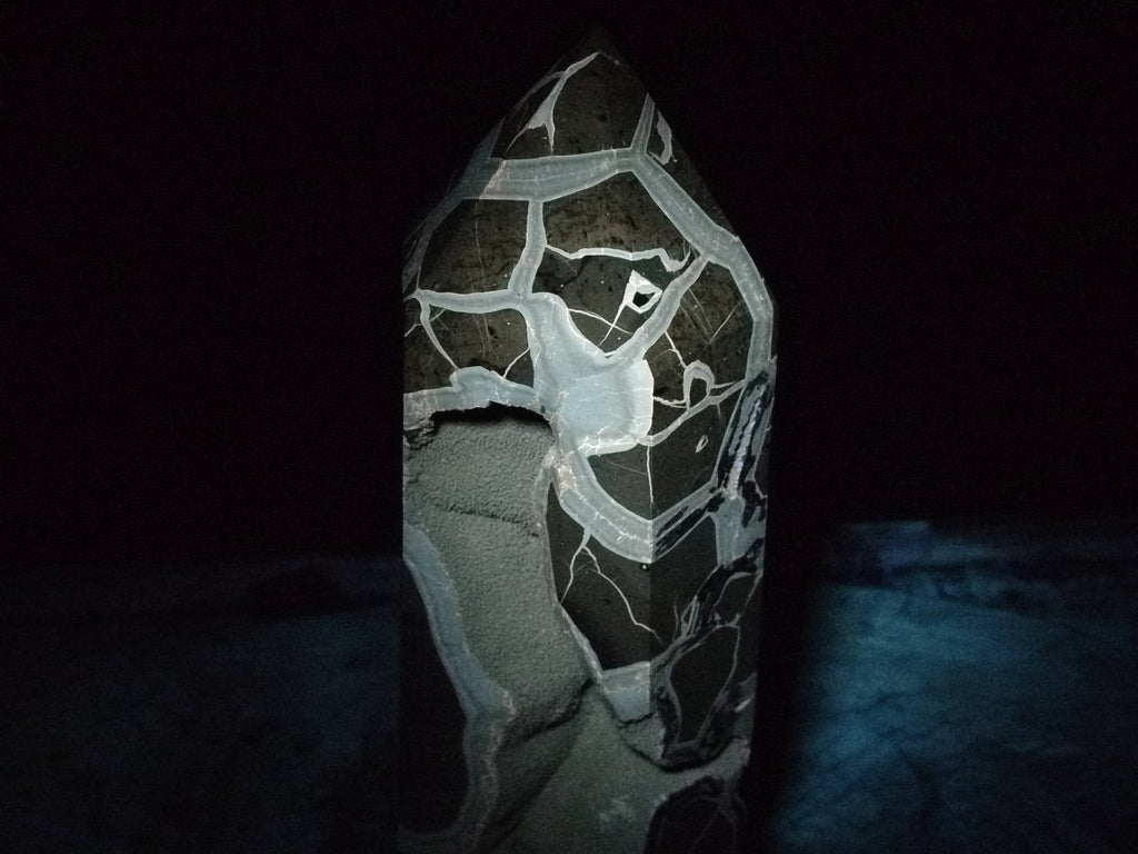 Polished XL Septerye Sauvage "Display Tower" x 1 From Mahajanga, Madagascar - Toprock Gemstones and Minerals 