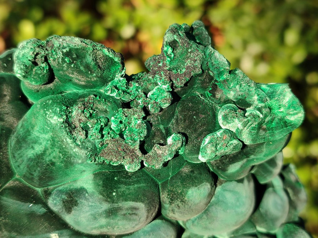 Natural Silky Malachite Specimens x 4 From Kasompe, Congo - Toprock Gemstones and Minerals 