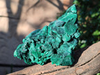Natural Silky Malachite Specimens x 4 From Kasompe, Congo - Toprock Gemstones and Minerals 