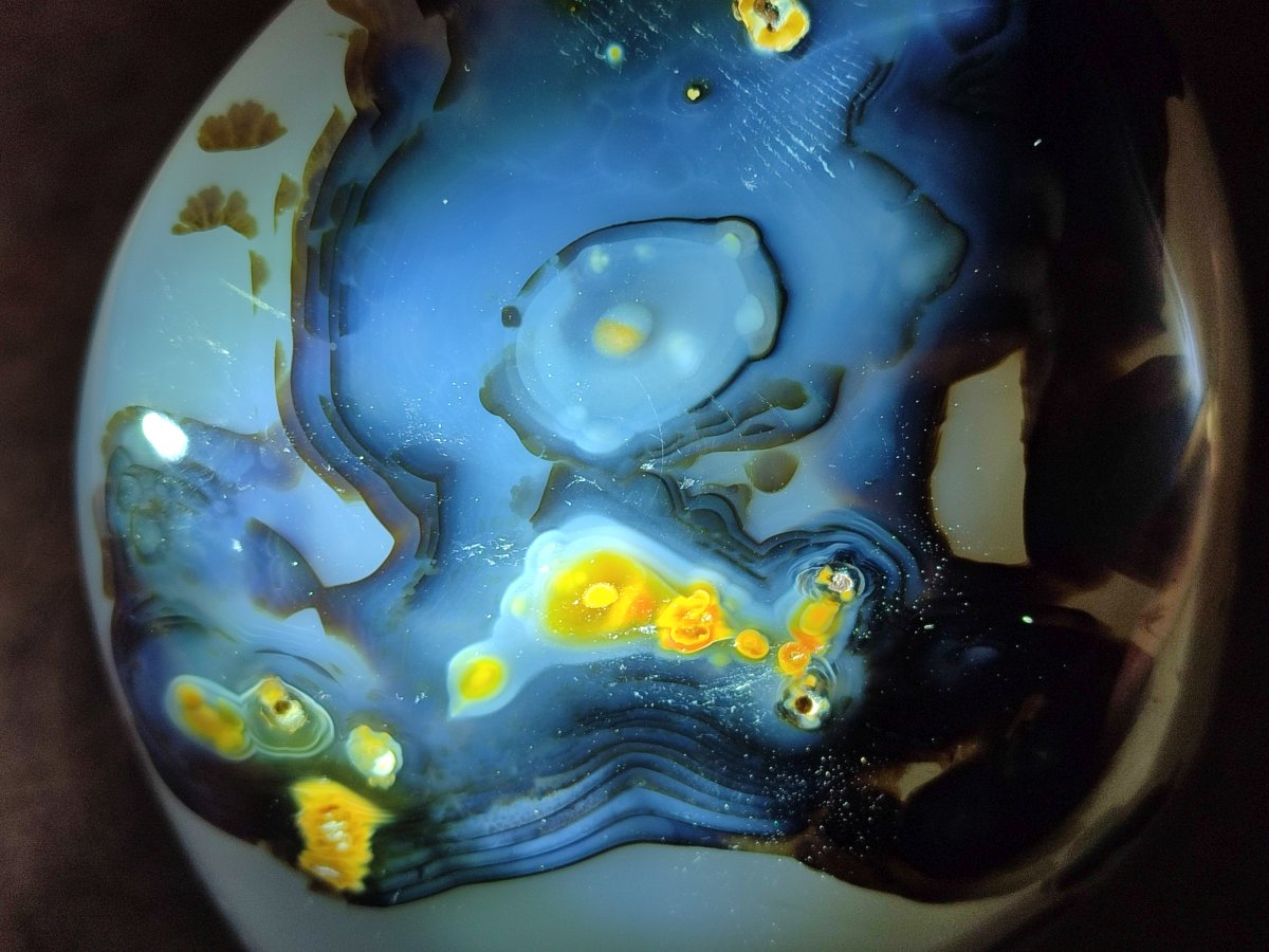 Polished Banded Agate Standing Display Pieces x 2 From Madagascar - Toprock Gemstones and Minerals 