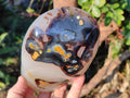 Polished Banded Agate Standing Display Pieces x 2 From Madagascar - Toprock Gemstones and Minerals 
