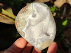Polished Blue Lace Agate Standing Display Pieces x 6 From Nsanje, Malawi - Toprock Gemstones and Minerals 