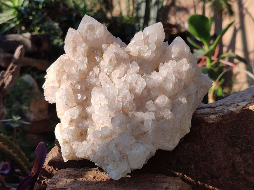 Natural Large Cascading "Anananas" Candle Quartz Cluster x 1 From Antsirabe, Madagascar - Toprock Gemstones and Minerals 