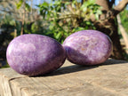 Polished Lepidolite Free Forms x 12 From Zimbabwe - Toprock Gemstones and Minerals 