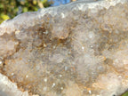 Polished Crystal Centred Agate Geodes x 3 From Maintirano, Madagascar - Toprock Gemstones and Minerals 